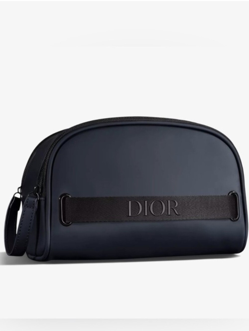 Dior Navy Blue Dopp Bag Toiletry Travel Case Pouch Brand New